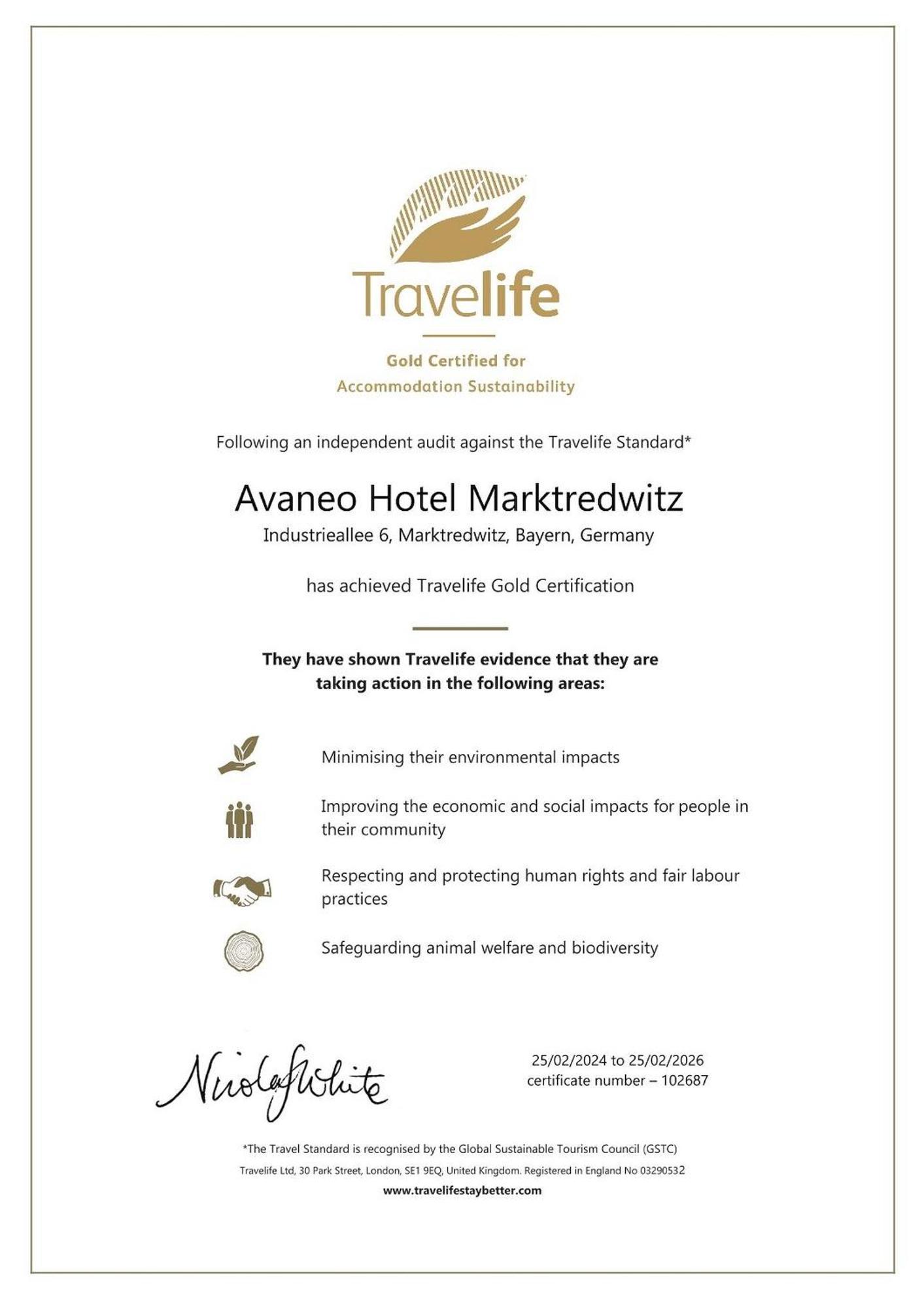 Avaneo Hotel 마르크트레드위츠 외부 사진